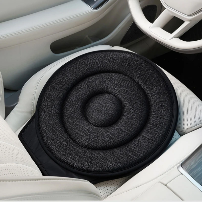 Car Seat Cushion Memory Foam - 360-Grad-drehbares Sitzkissen: Rutschfestes, drehbares Memory-Schaum-Autositzpolster für