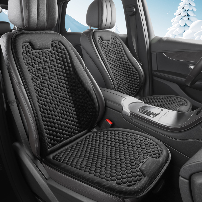 Car Seat Cushion Memory Foam - Autositzkissen - Ganzjährig Komfortabel & Atmungsaktiv,