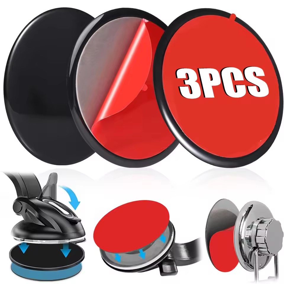 Car Accessories Phone Holder - Universelles Klebepad-Set für Armaturenbrett mit Saugnapf-Halterung