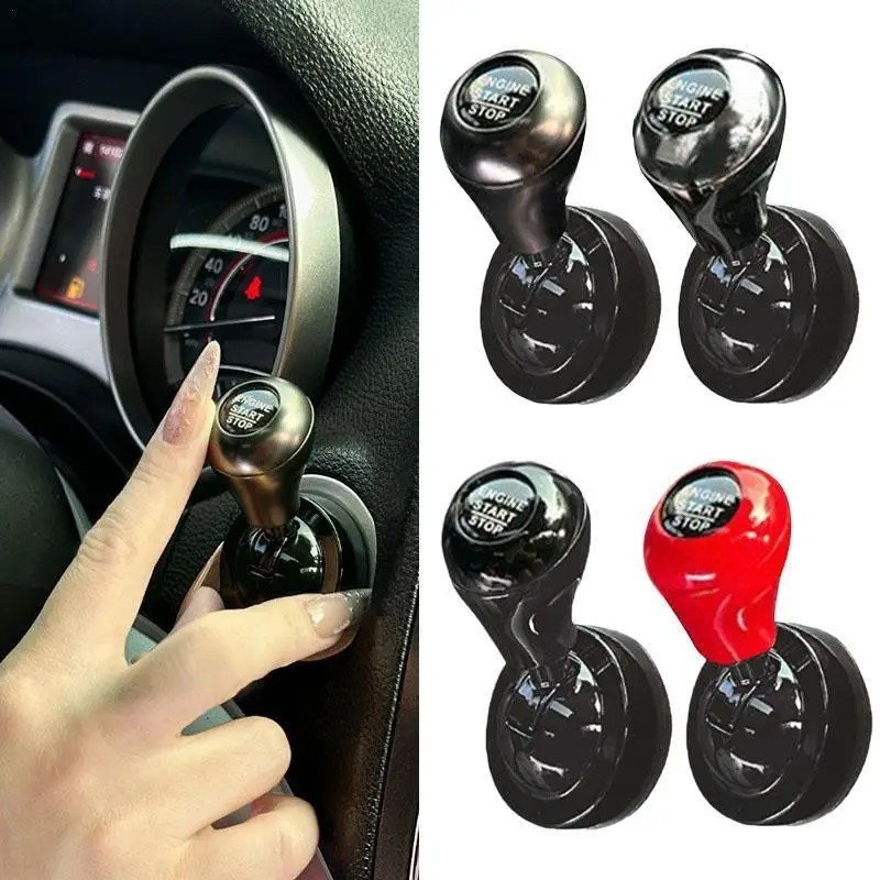 Car Accessories App - Auto-Startknopf mit Ein-Knopf-Bedienung und Retro-Joystick-Dekoration, Automobil-Innenausstattung,