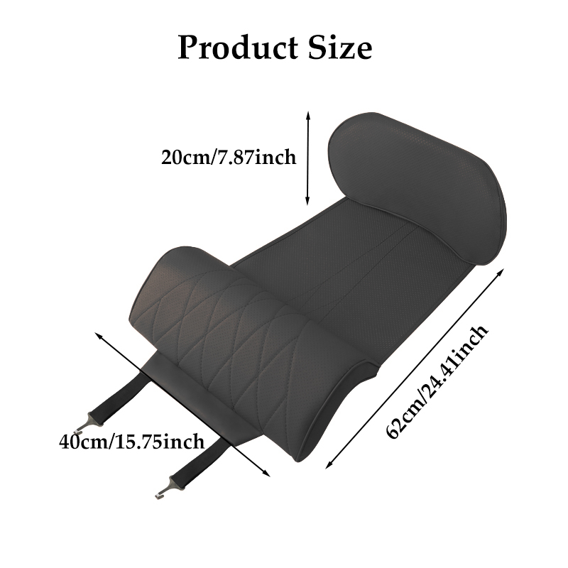 Nappa-Leder Beinstützen-Erweit – Car Seat Cushion Memory Foam Bewertung und Preis