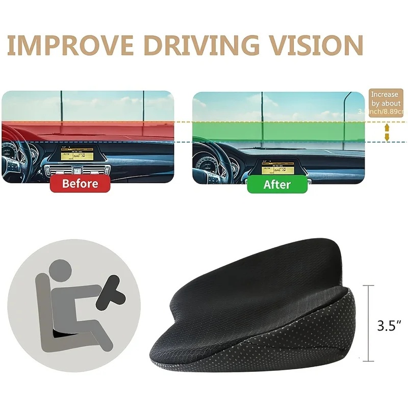 2-in-1 Memory-Schaum-Autositzk – Car Seat Cushion Memory Foam Bewertung und Preis