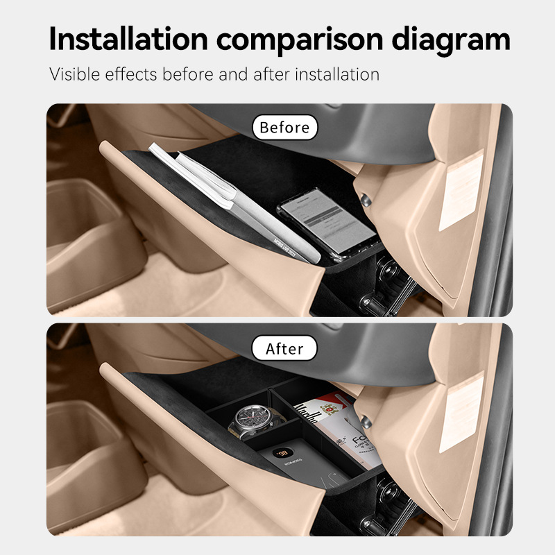 Handschuhfach-Organizer-Trennw – Car Accessories App Bewertung und Preis