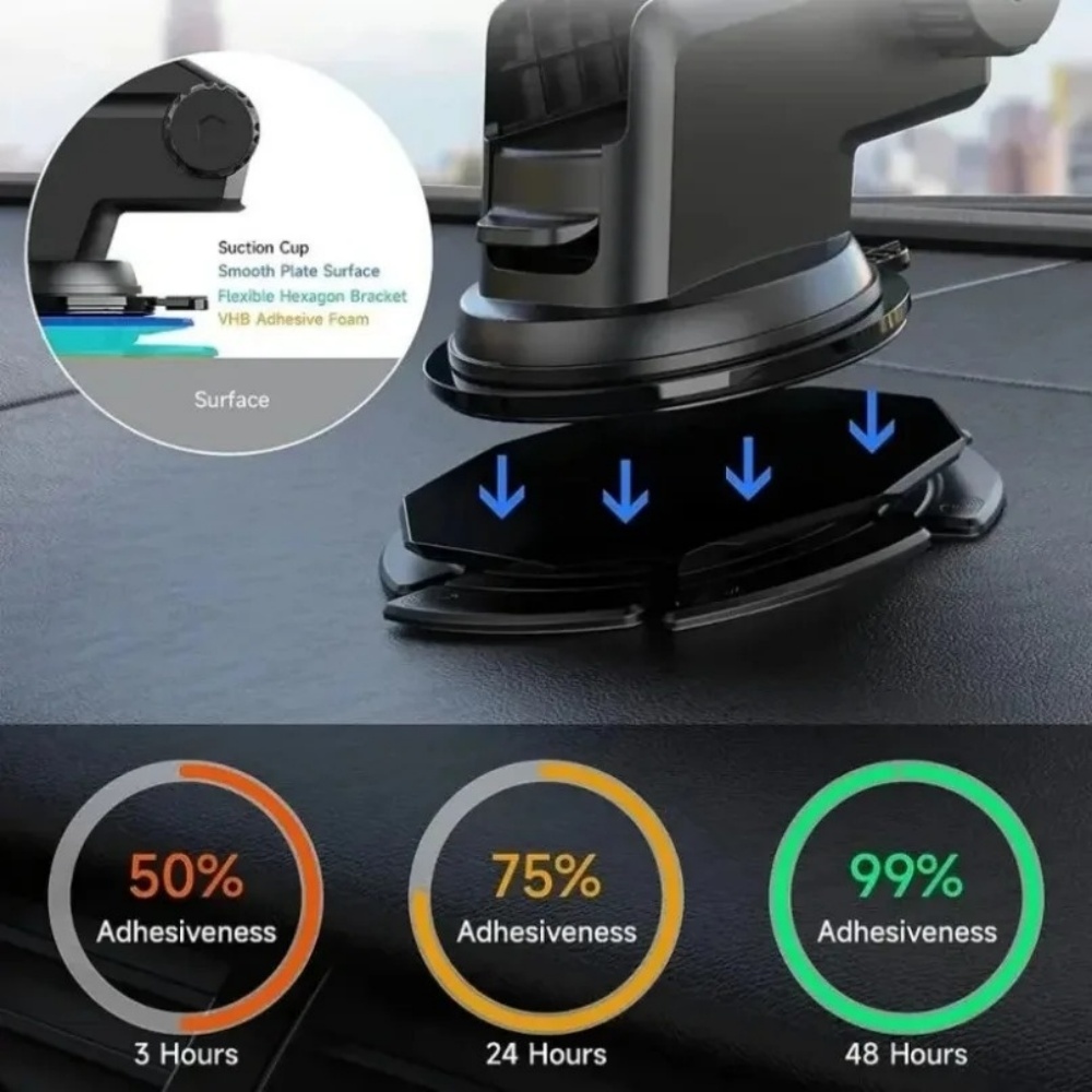 Auto-Armaturenbrett-Saugnapf-H – Car Accessories Phone Holder Bewertung und Preis