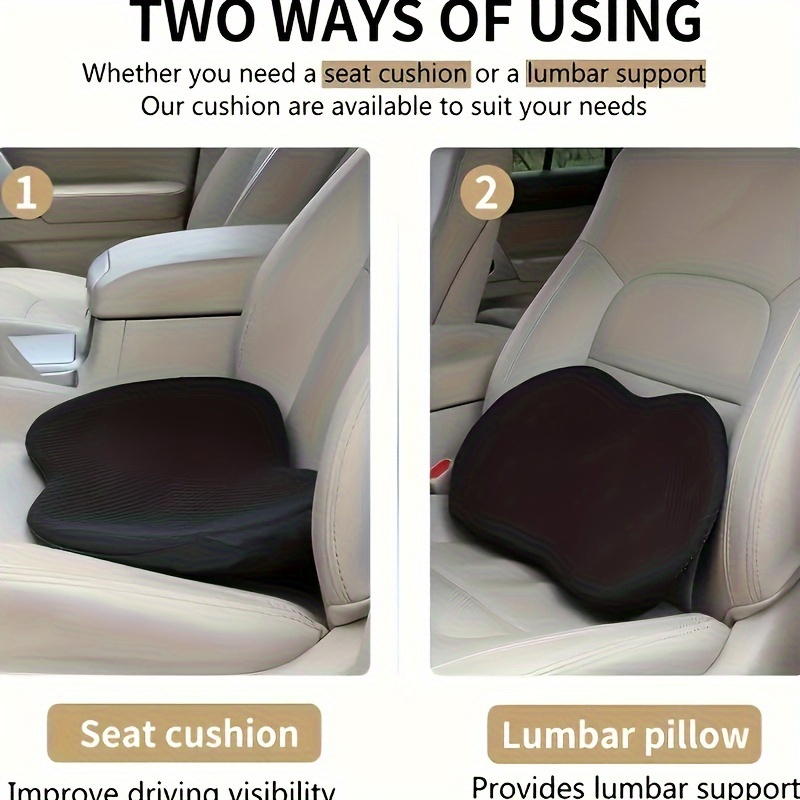 2-in-1 Autositzkissen Lendenki – Car Seat Cushion Memory Foam Bewertung und Preis